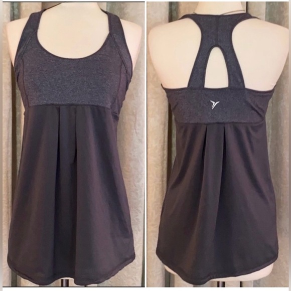Old Navy Active Charcoal Tank Top XL - Picture 2 of 11